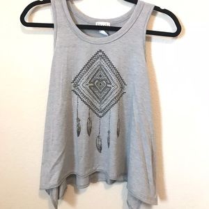 Cute loose tank top
